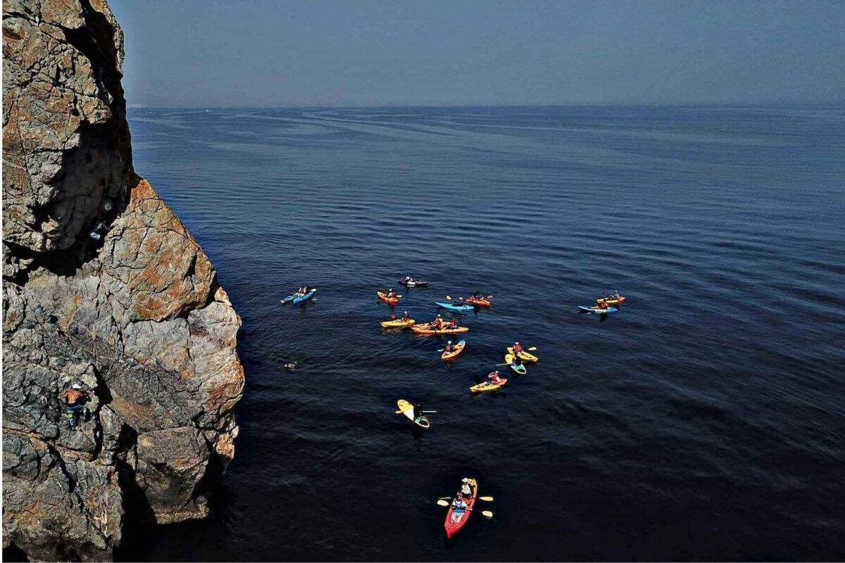 Qurum Beach - Kayaking in Oman - Best beach in Muscat