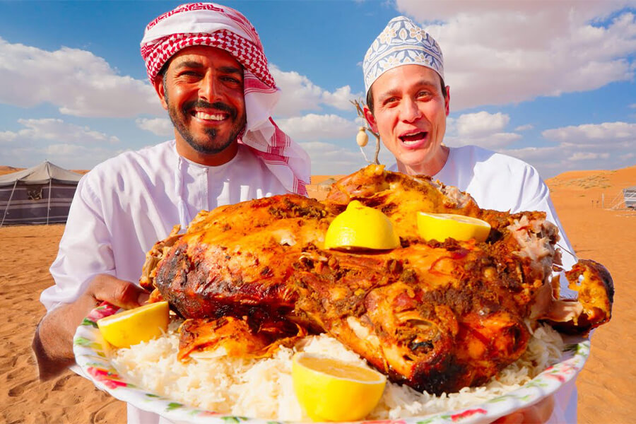 Oman and Myanmar cultural similarities Dining Traditions
