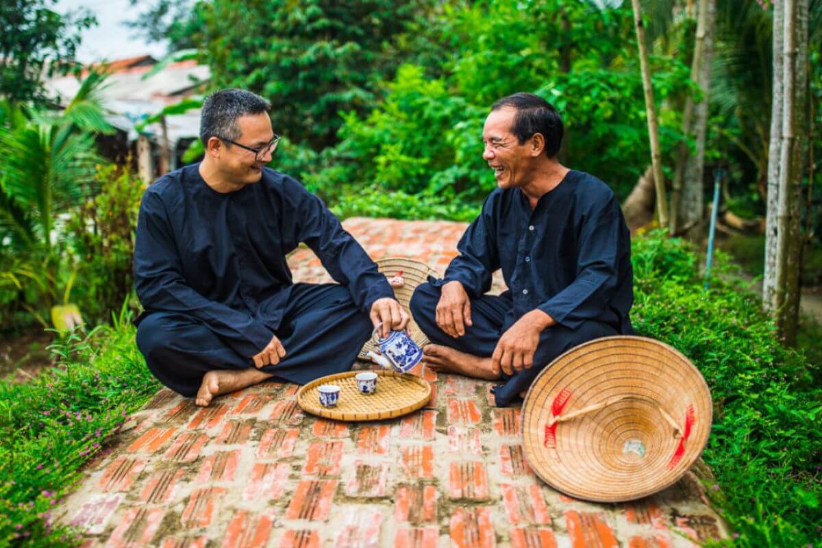Welcoming Guests to home in Vietnam